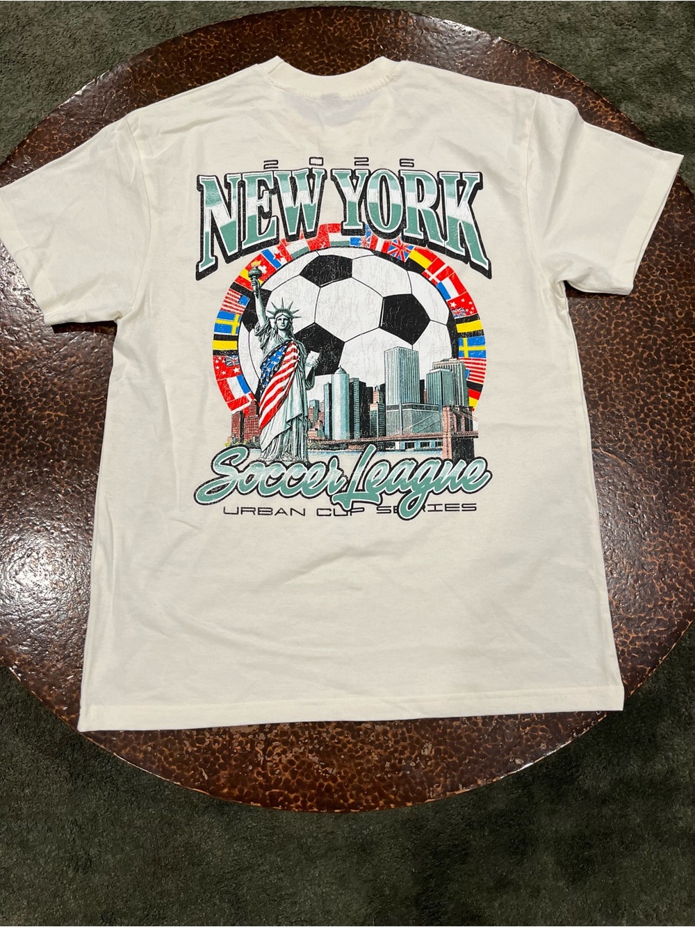 Soccer League New York Short-Sleeve Tee - Cream/Green
